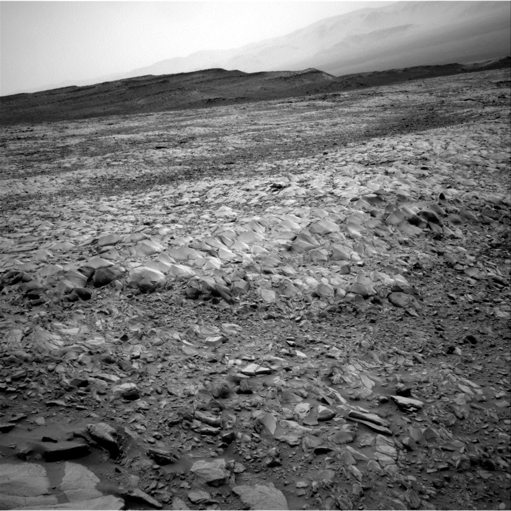 Nasa's Mars rover Curiosity acquired this image using its Right Navigation Camera on Sol 3424, at drive 0, site number 94