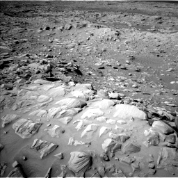 Nasa's Mars rover Curiosity acquired this image using its Left Navigation Camera on Sol 3435, at drive 66, site number 94