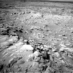 Nasa's Mars rover Curiosity acquired this image using its Left Navigation Camera on Sol 3435, at drive 72, site number 94