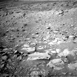 Nasa's Mars rover Curiosity acquired this image using its Left Navigation Camera on Sol 3435, at drive 90, site number 94