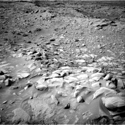Nasa's Mars rover Curiosity acquired this image using its Right Navigation Camera on Sol 3435, at drive 144, site number 94