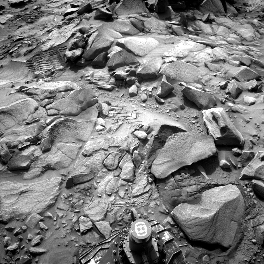 Nasa's Mars rover Curiosity acquired this image using its Right Navigation Camera on Sol 3435, at drive 186, site number 94