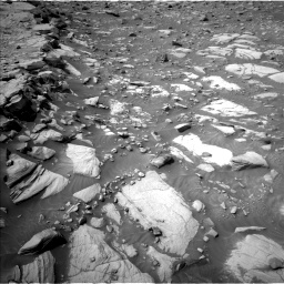 Nasa's Mars rover Curiosity acquired this image using its Left Navigation Camera on Sol 3436, at drive 228, site number 94