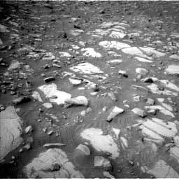 Nasa's Mars rover Curiosity acquired this image using its Left Navigation Camera on Sol 3436, at drive 240, site number 94