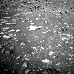 Nasa's Mars rover Curiosity acquired this image using its Left Navigation Camera on Sol 3436, at drive 294, site number 94