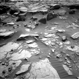 Nasa's Mars rover Curiosity acquired this image using its Left Navigation Camera on Sol 3436, at drive 384, site number 94