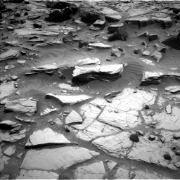 Nasa's Mars rover Curiosity acquired this image using its Left Navigation Camera on Sol 3436, at drive 396, site number 94