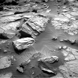 Nasa's Mars rover Curiosity acquired this image using its Left Navigation Camera on Sol 3436, at drive 510, site number 94