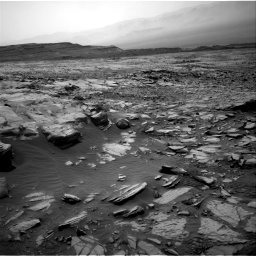 Nasa's Mars rover Curiosity acquired this image using its Right Navigation Camera on Sol 3436, at drive 312, site number 94