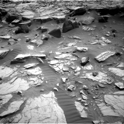 Nasa's Mars rover Curiosity acquired this image using its Right Navigation Camera on Sol 3436, at drive 384, site number 94