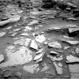 Nasa's Mars rover Curiosity acquired this image using its Right Navigation Camera on Sol 3436, at drive 408, site number 94