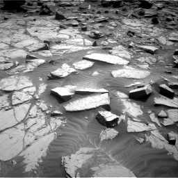 Nasa's Mars rover Curiosity acquired this image using its Right Navigation Camera on Sol 3436, at drive 438, site number 94