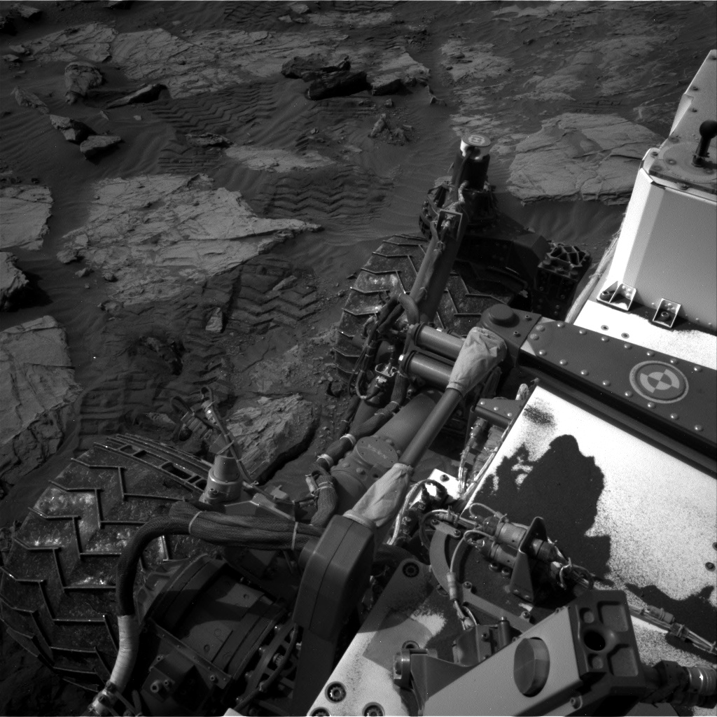 Nasa's Mars rover Curiosity acquired this image using its Right Navigation Camera on Sol 3436, at drive 556, site number 94