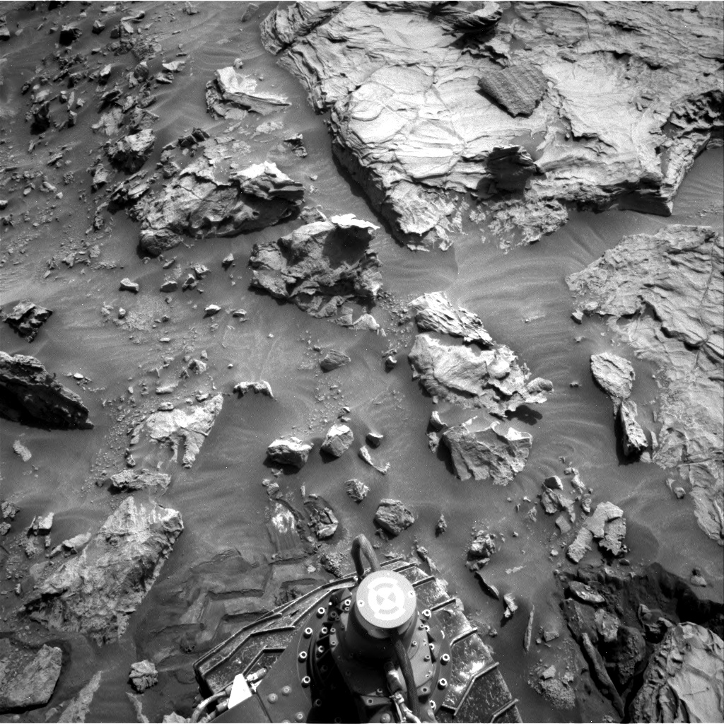 Nasa's Mars rover Curiosity acquired this image using its Right Navigation Camera on Sol 3437, at drive 574, site number 94