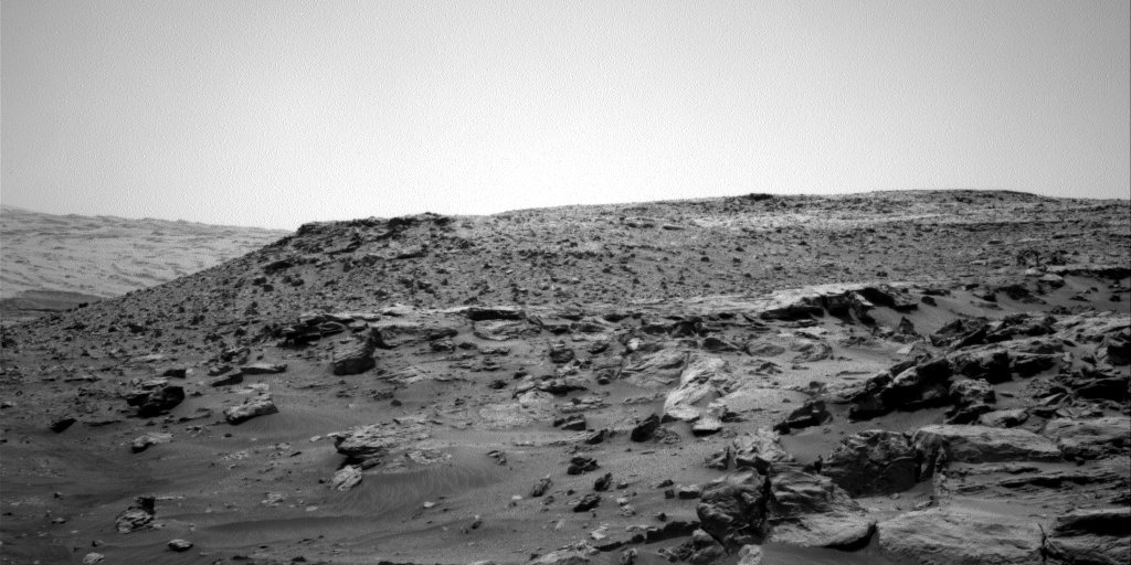 Nasa's Mars rover Curiosity acquired this image using its Right Navigation Camera on Sol 3438, at drive 574, site number 94