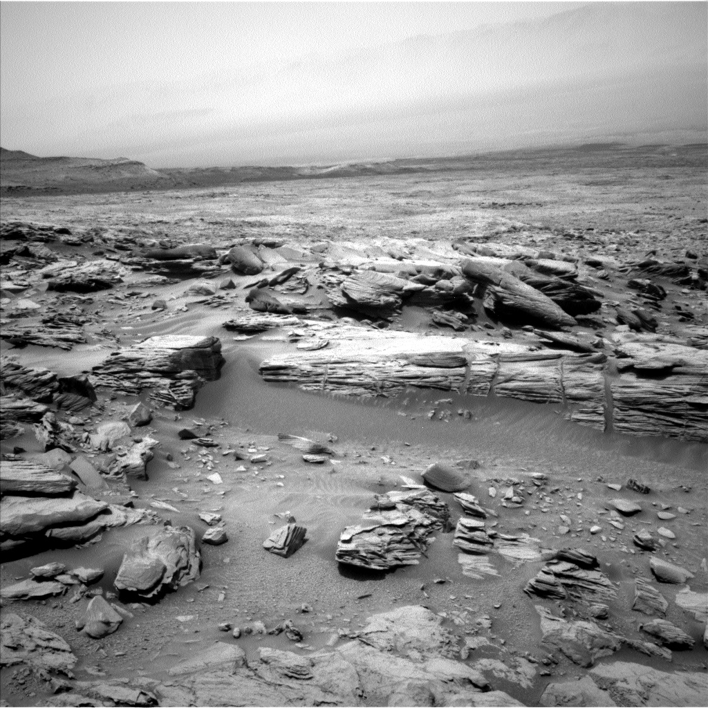 Nasa's Mars rover Curiosity acquired this image using its Left Navigation Camera on Sol 3440, at drive 634, site number 94