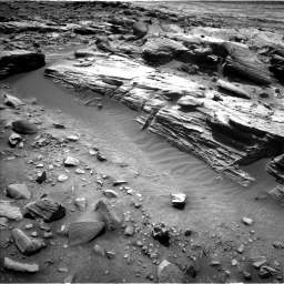 Nasa's Mars rover Curiosity acquired this image using its Left Navigation Camera on Sol 3444, at drive 658, site number 94