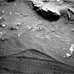 Nasa's Mars rover Curiosity acquired this image using its Left Navigation Camera on Sol 3444, at drive 850, site number 94