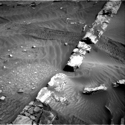 Nasa's Mars rover Curiosity acquired this image using its Right Navigation Camera on Sol 3444, at drive 742, site number 94