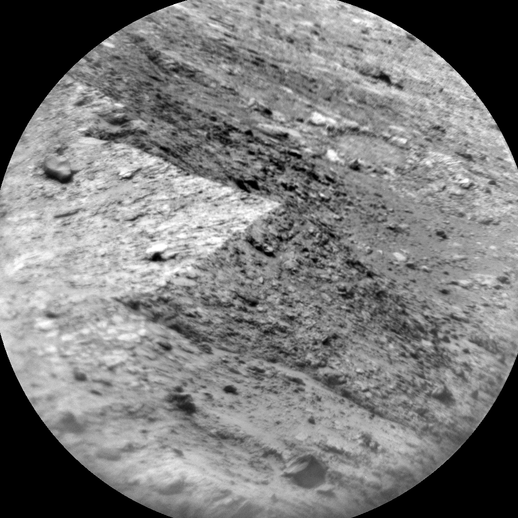 Nasa's Mars rover Curiosity acquired this image using its Chemistry & Camera (ChemCam) on Sol 3444, at drive 634, site number 94