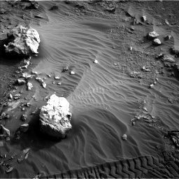 Nasa's Mars rover Curiosity acquired this image using its Left Navigation Camera on Sol 3447, at drive 958, site number 94