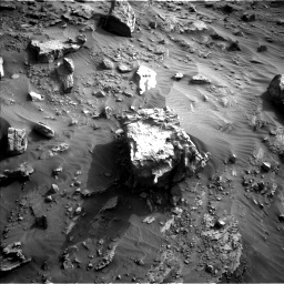 Nasa's Mars rover Curiosity acquired this image using its Left Navigation Camera on Sol 3449, at drive 982, site number 94