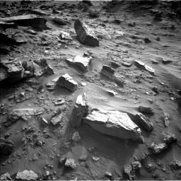 Nasa's Mars rover Curiosity acquired this image using its Left Navigation Camera on Sol 3449, at drive 1012, site number 94