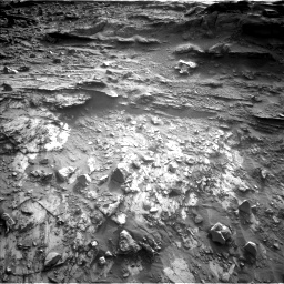 Nasa's Mars rover Curiosity acquired this image using its Left Navigation Camera on Sol 3449, at drive 1090, site number 94
