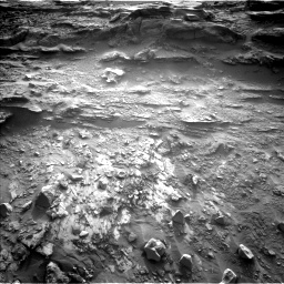 Nasa's Mars rover Curiosity acquired this image using its Left Navigation Camera on Sol 3449, at drive 1096, site number 94