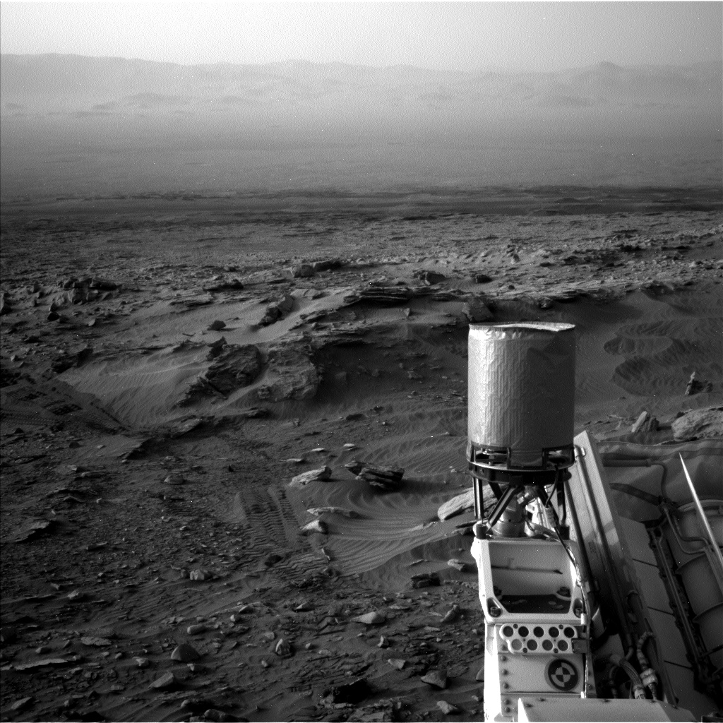 Nasa's Mars rover Curiosity acquired this image using its Left Navigation Camera on Sol 3449, at drive 1102, site number 94