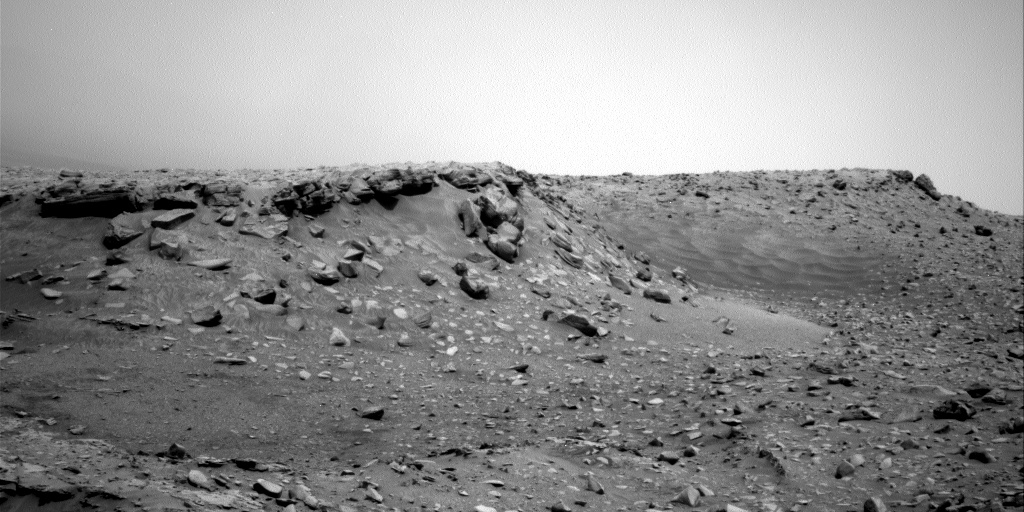 Nasa's Mars rover Curiosity acquired this image using its Right Navigation Camera on Sol 3451, at drive 1102, site number 94