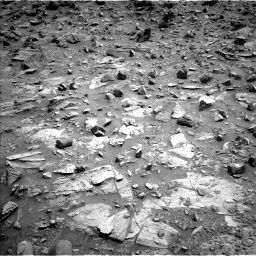 Nasa's Mars rover Curiosity acquired this image using its Left Navigation Camera on Sol 3454, at drive 1264, site number 94