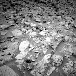 Nasa's Mars rover Curiosity acquired this image using its Left Navigation Camera on Sol 3454, at drive 1318, site number 94