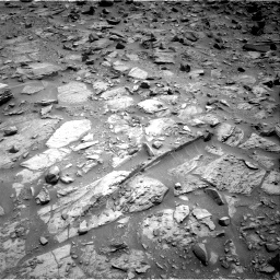 Nasa's Mars rover Curiosity acquired this image using its Right Navigation Camera on Sol 3454, at drive 1306, site number 94