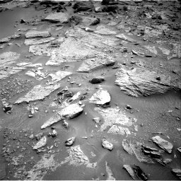 Nasa's Mars rover Curiosity acquired this image using its Right Navigation Camera on Sol 3454, at drive 1378, site number 94