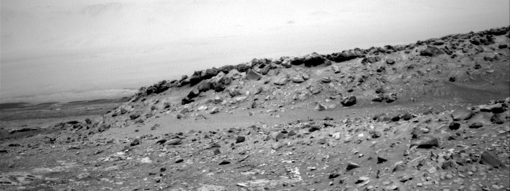 Nasa's Mars rover Curiosity acquired this image using its Right Navigation Camera on Sol 3455, at drive 1418, site number 94
