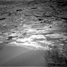 Nasa's Mars rover Curiosity acquired this image using its Right Navigation Camera on Sol 3456, at drive 1548, site number 94