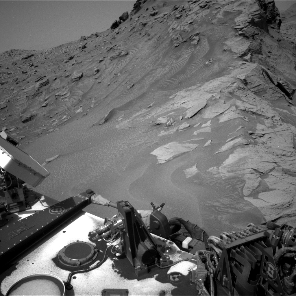 Nasa's Mars rover Curiosity acquired this image using its Right Navigation Camera on Sol 3456, at drive 1578, site number 94
