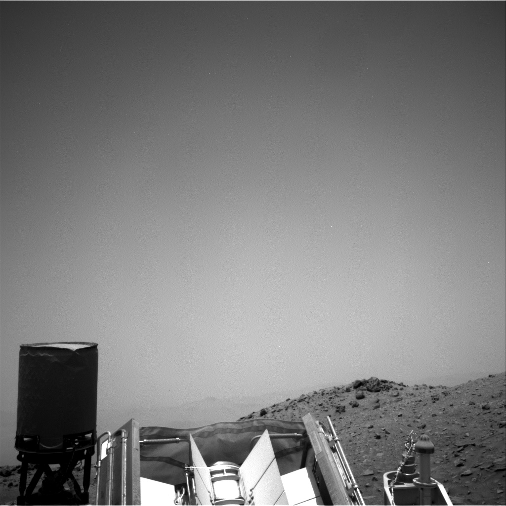 Nasa's Mars rover Curiosity acquired this image using its Right Navigation Camera on Sol 3457, at drive 1578, site number 94