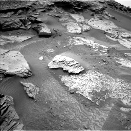 Nasa's Mars rover Curiosity acquired this image using its Left Navigation Camera on Sol 3458, at drive 1590, site number 94