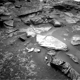 Nasa's Mars rover Curiosity acquired this image using its Left Navigation Camera on Sol 3458, at drive 1602, site number 94