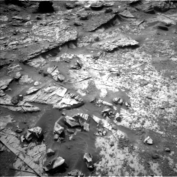 Nasa's Mars rover Curiosity acquired this image using its Left Navigation Camera on Sol 3458, at drive 1662, site number 94