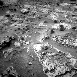 Nasa's Mars rover Curiosity acquired this image using its Left Navigation Camera on Sol 3458, at drive 1722, site number 94