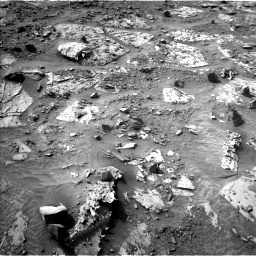Nasa's Mars rover Curiosity acquired this image using its Left Navigation Camera on Sol 3458, at drive 1746, site number 94