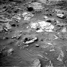 Nasa's Mars rover Curiosity acquired this image using its Left Navigation Camera on Sol 3458, at drive 1764, site number 94