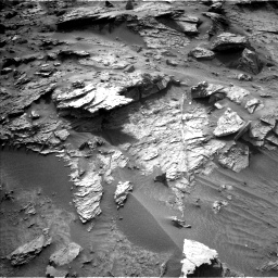 Nasa's Mars rover Curiosity acquired this image using its Left Navigation Camera on Sol 3458, at drive 1818, site number 94