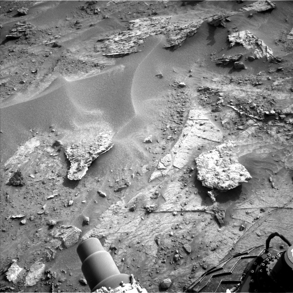 Nasa's Mars rover Curiosity acquired this image using its Left Navigation Camera on Sol 3458, at drive 1854, site number 94