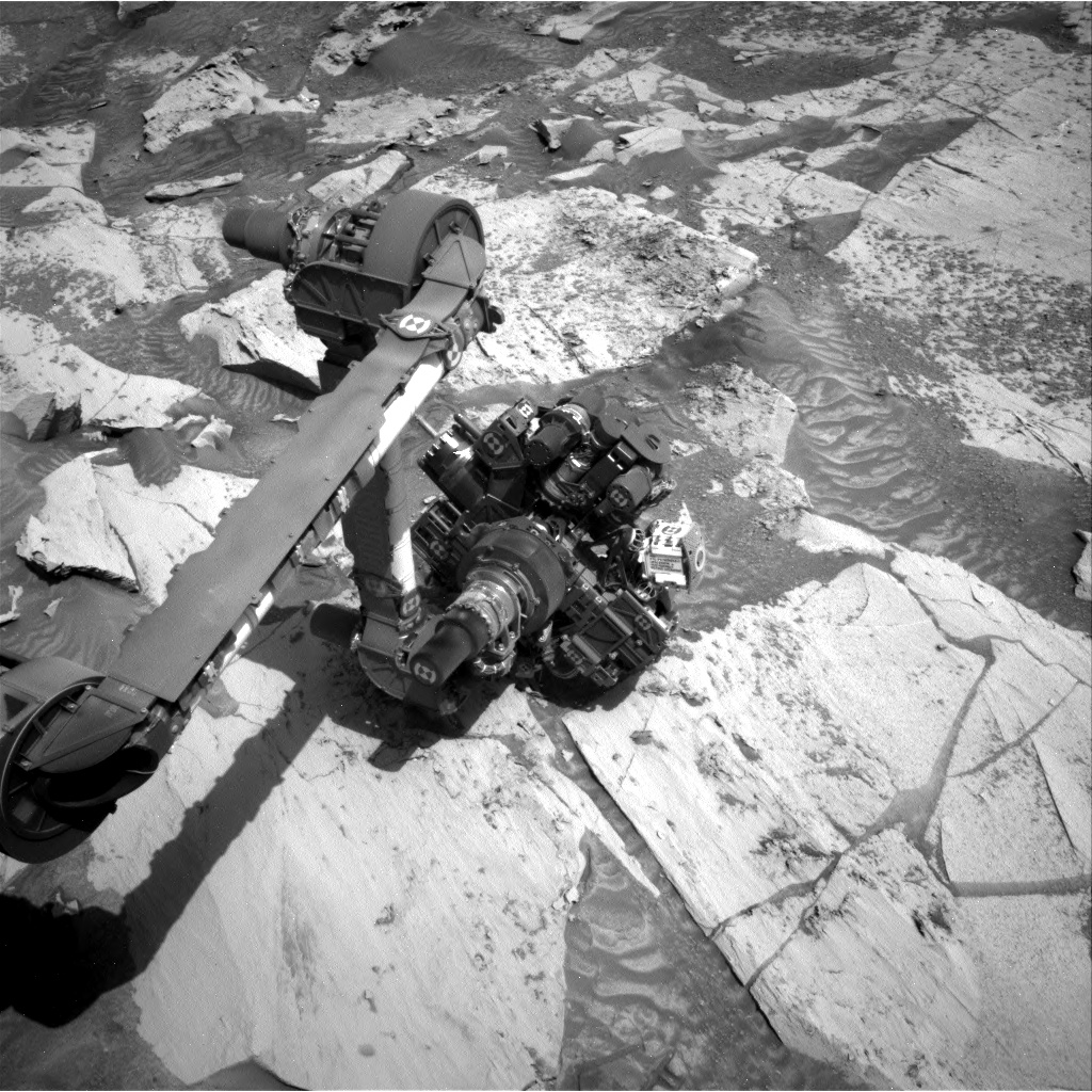 Nasa's Mars rover Curiosity acquired this image using its Right Navigation Camera on Sol 3458, at drive 1578, site number 94