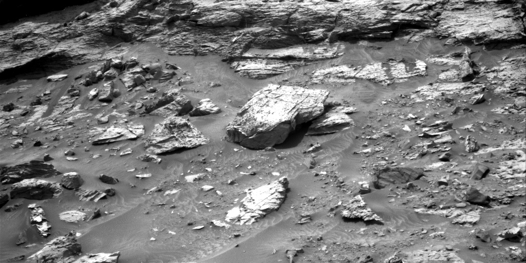 Nasa's Mars rover Curiosity acquired this image using its Right Navigation Camera on Sol 3460, at drive 1854, site number 94