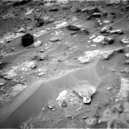 Nasa's Mars rover Curiosity acquired this image using its Left Navigation Camera on Sol 3461, at drive 1872, site number 94
